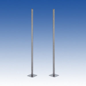 Takex Floor Standing Pole Galv Steel 1.5m (Pair)