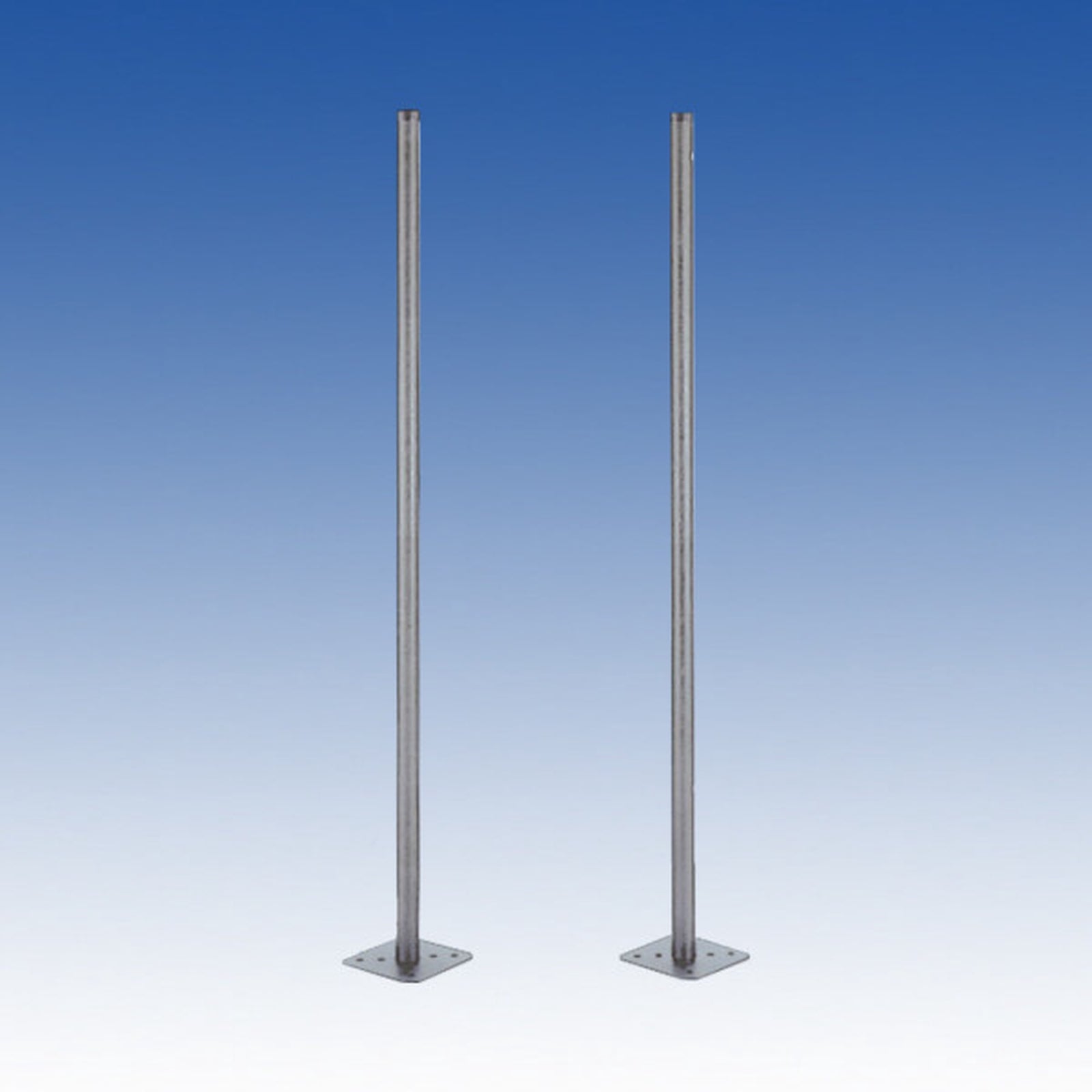 Takex Floor Standing Pole Galv Steel 1.5m (Pair)