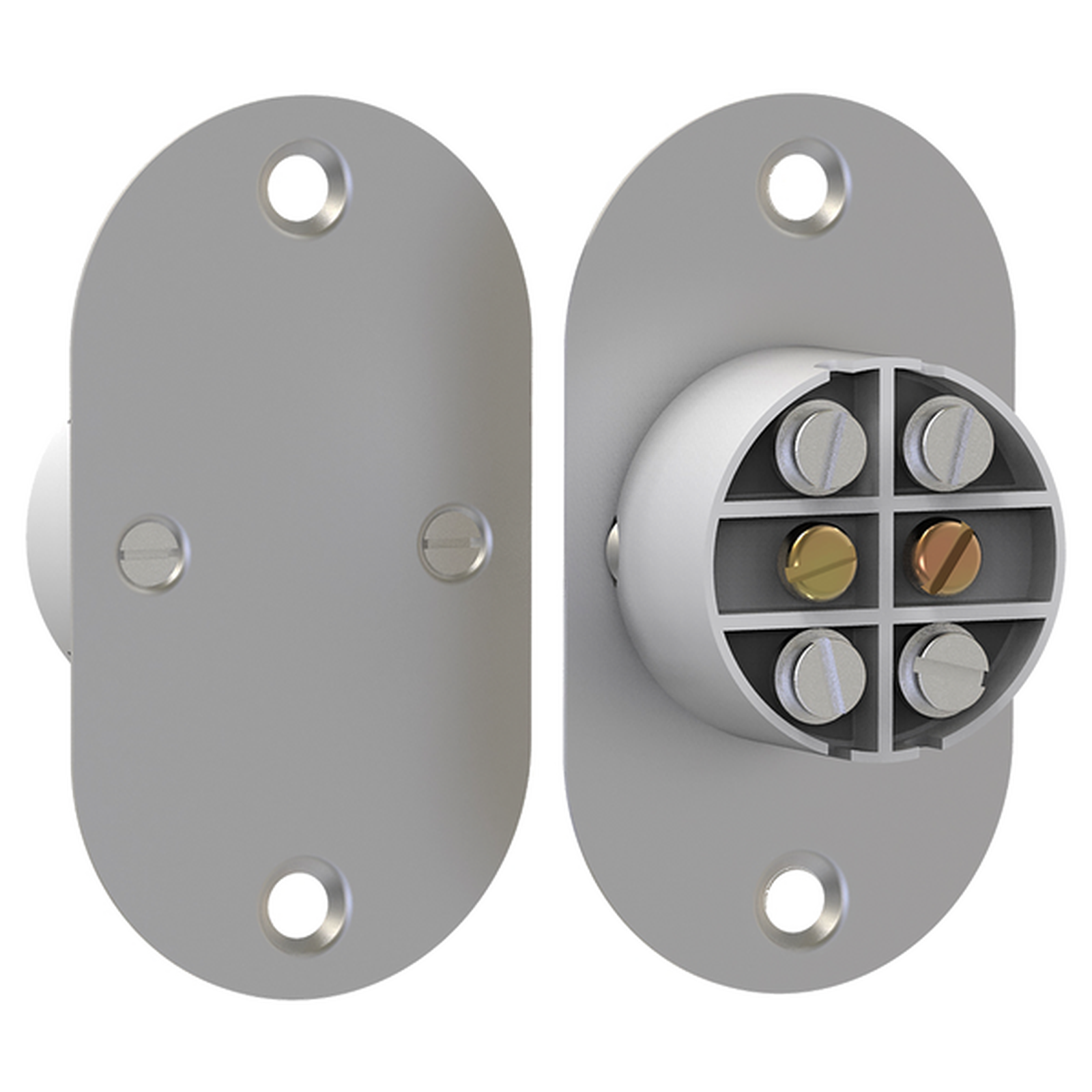 CQR Flush Contact Metal Plate Double Reed G1