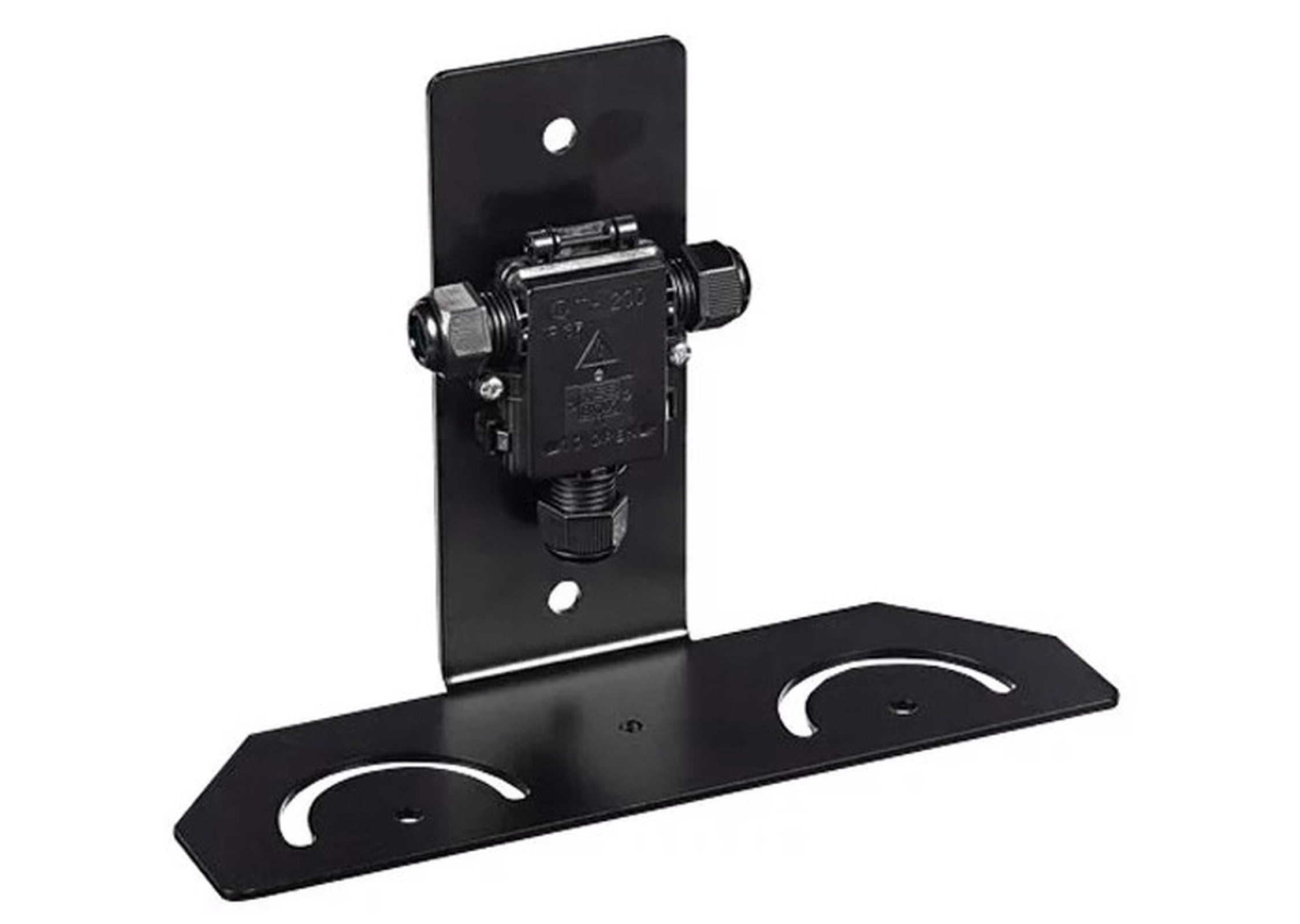 GJD Double Illuminator Wall Mount Bracket Black