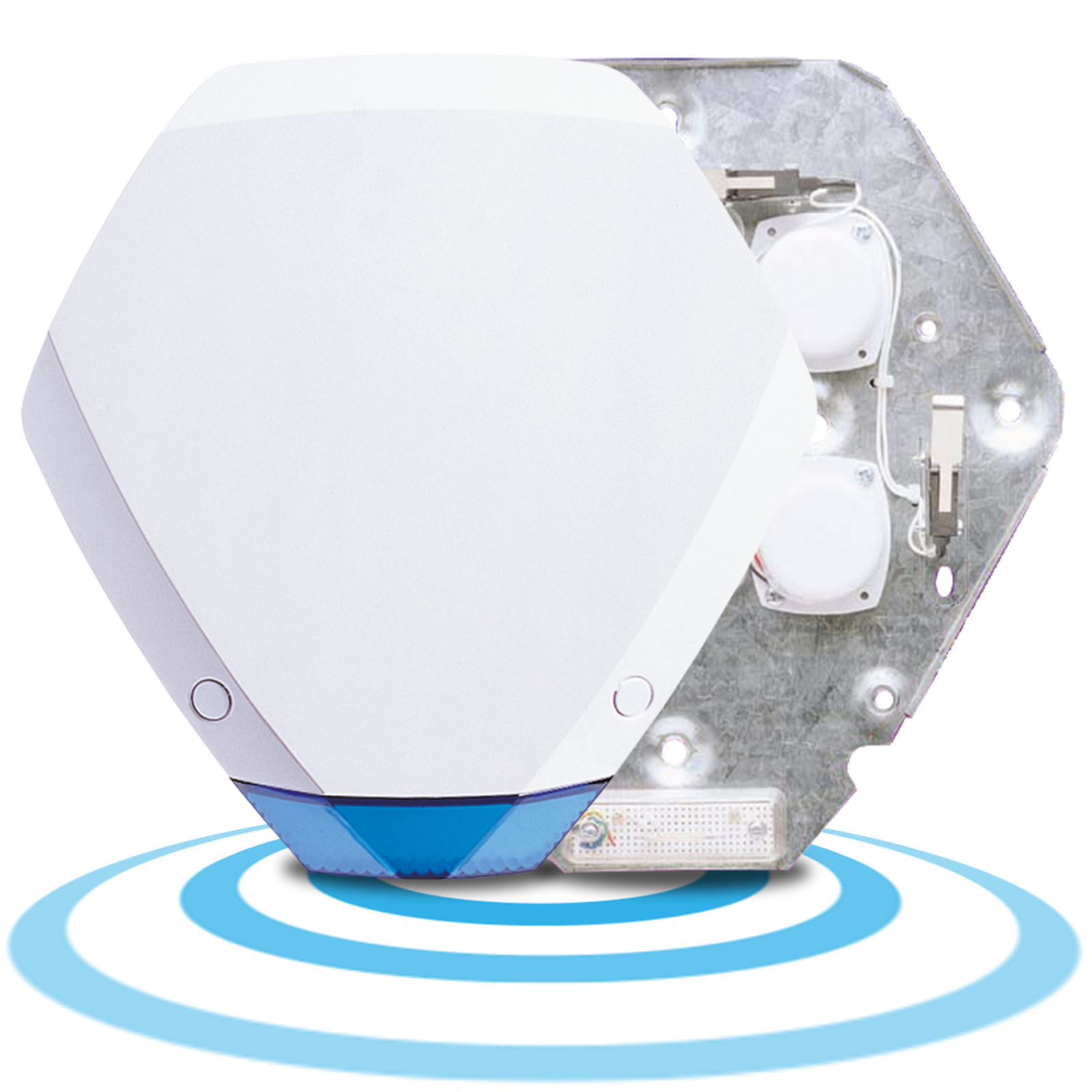 Texecom Premier Elite Odyssey 3 Metal Complete White/Blue