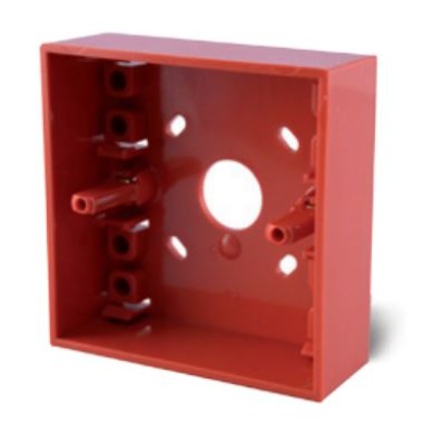 FireClass 515.001.021 Standard Back Box for Manual Call Point - Red - JEM Systems UK