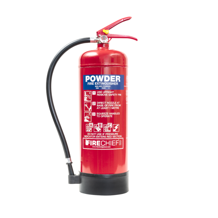 Firechief CTX 6kg Powder Extinguisher (CXP6) - JEM Systems UK