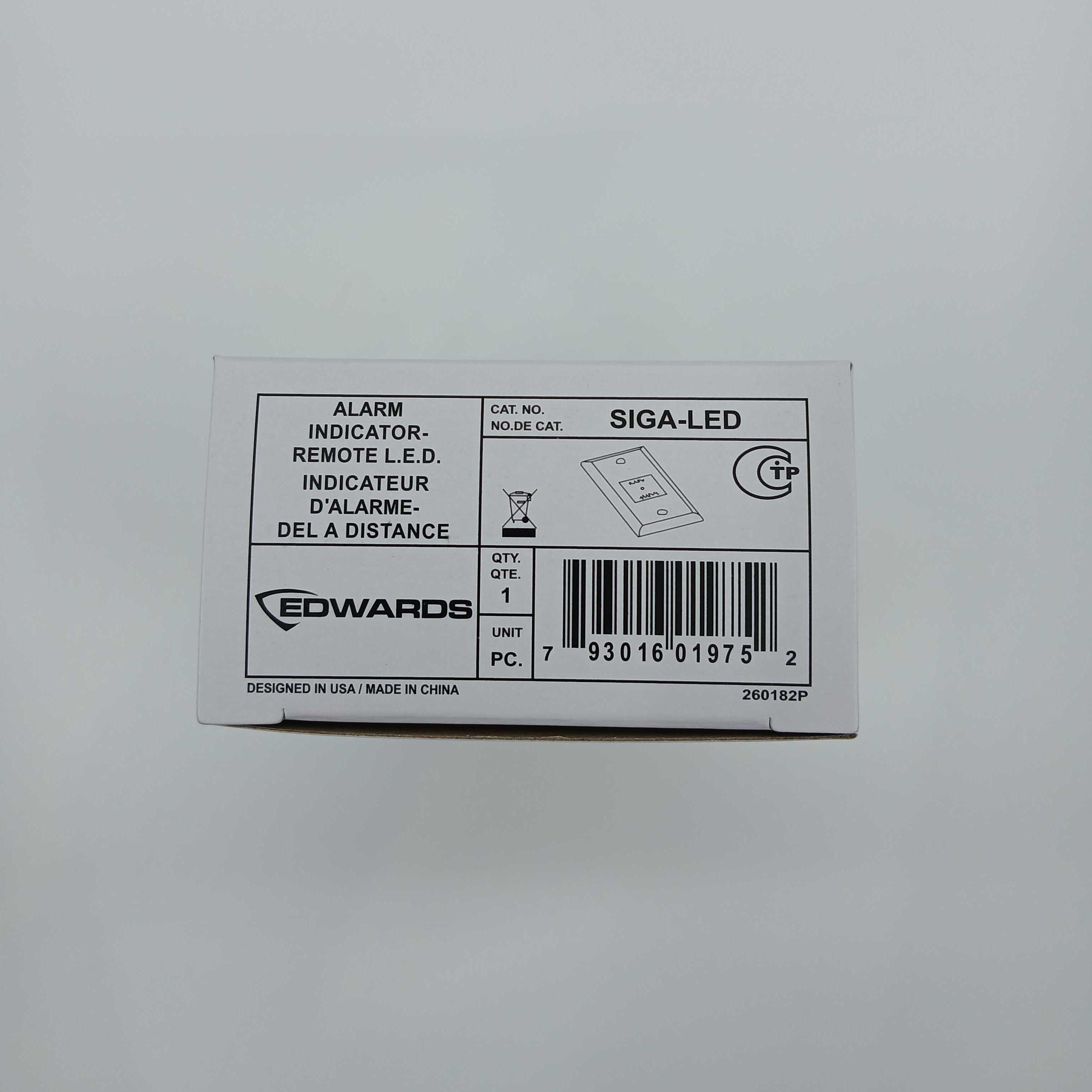 Edwards SIGA-LED Alarm Indicator Remote LED