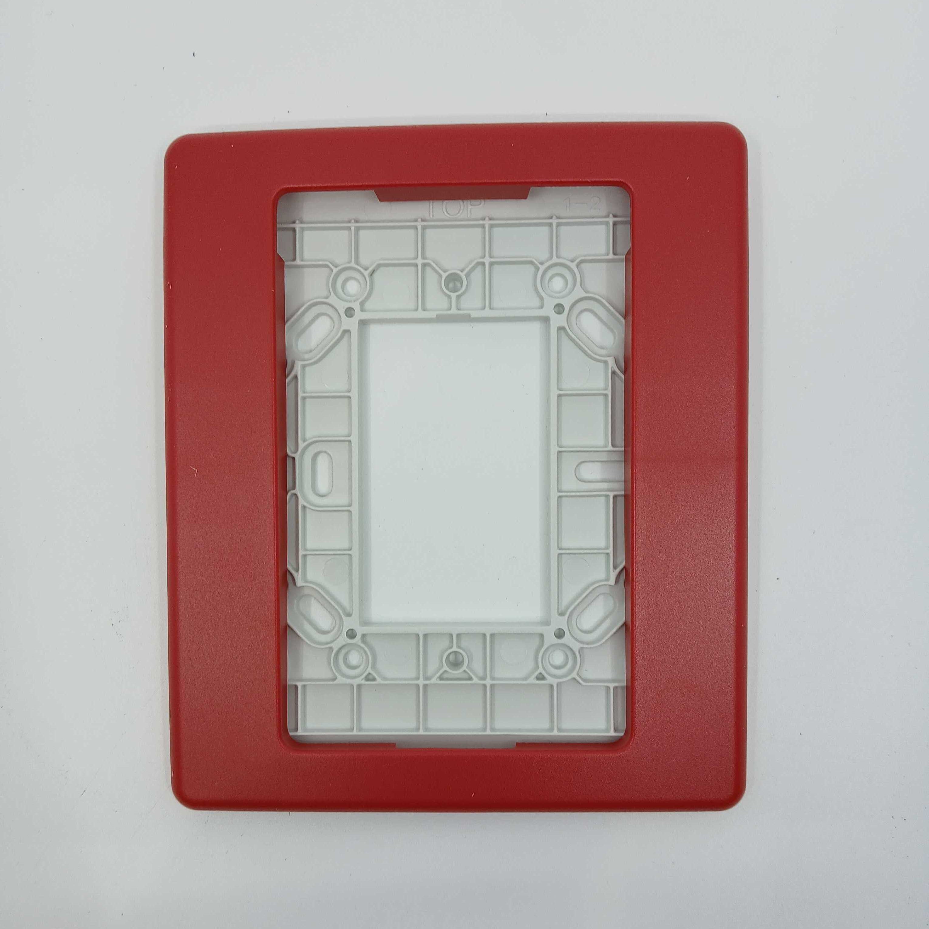 Edwards G1TR Compact Wall Trim Plate Red