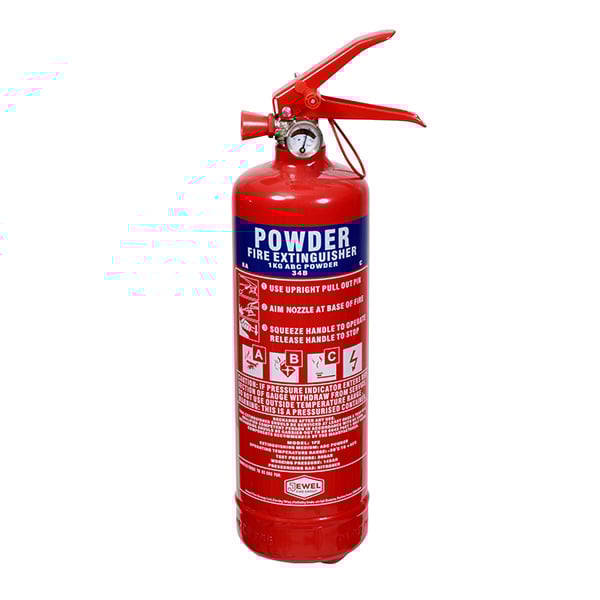 Jewel 1kg Dry Powder Fire Extinguisher (1PX)