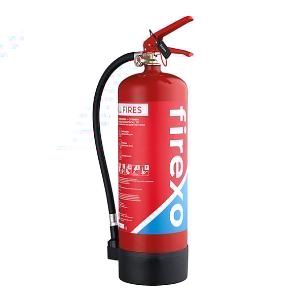 Firexo 6 Litre Fire Extinguisher (For All Fire Types) - JEM Systems UK