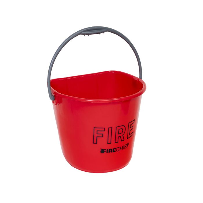 Firechief Plastic Fire Bucket (PFB1) - JEM Systems UK