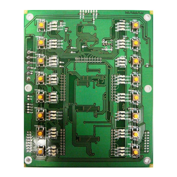 Advanced MXP-538 P-Bus Switch/LED Module - 16 Switches, 3 programmable LEDs/switch (RYG) - JEM Systems UK