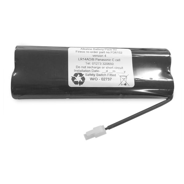 Fireco Freedor Door Closer Replacement Battery Pack (993-4100) - JEM Systems UK