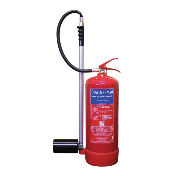 Jewel 8kg M28 Class D Powder Fire Extinguisher (8M28X) - JEM Systems UK