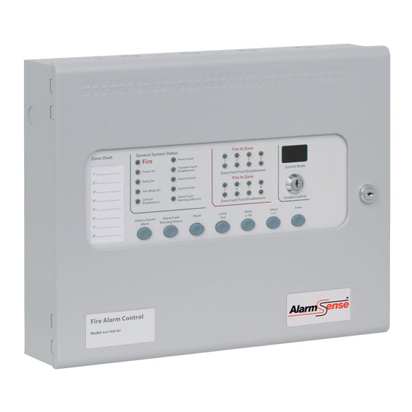 Kentec Sigma CP-A 4 Zone Alarmsense Fire Panel (KA11040M2) - JEM Systems UK