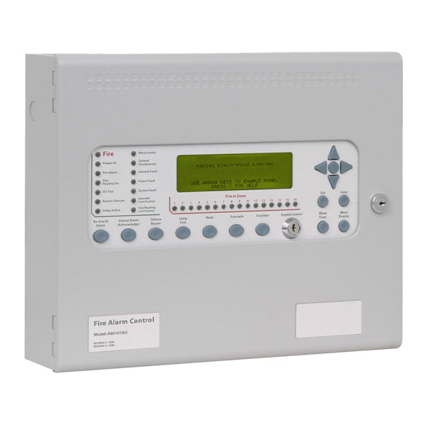 Kentec Syncro AS 1-2 Loop Fire Panel c/w 1 Loop Card + Enable Keyswitch (Apollo Protocol) (A80161M2) - JEM Systems UK