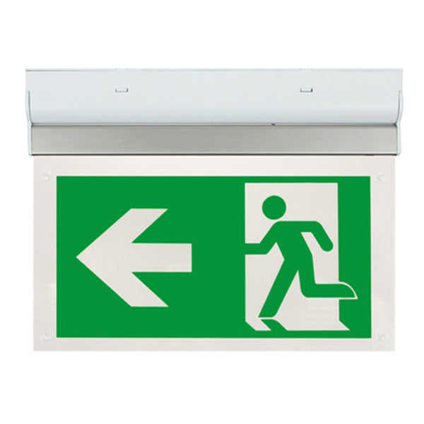 ESP Duceri 2W LED Maintained Exit Sign - Legend Left - JEM Systems UK