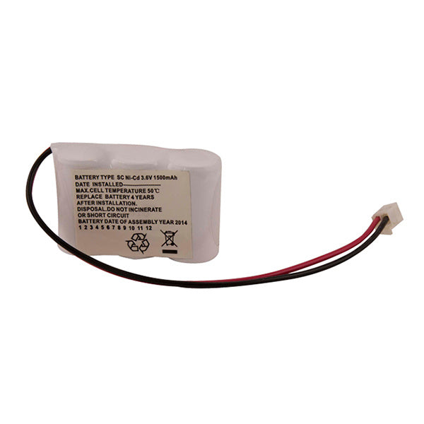 ESP 3.6V 1500mAH Ni-Cd Emergency Battery Pack - Parallel - JEM Systems UK