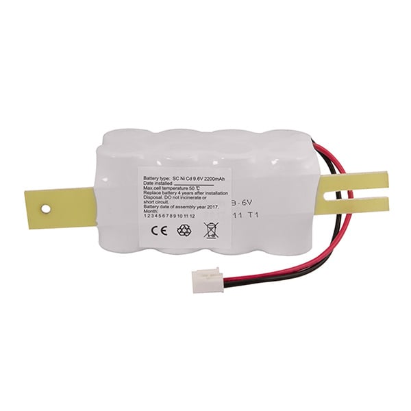 ESP 9.6V 2200mAH Ni-Cd Emergency Battery Pack - JEM Systems UK