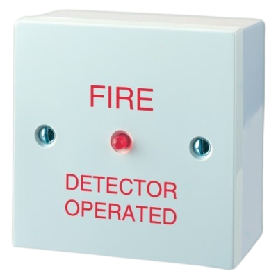 Ziton 122301 Z-RL3 Remote LED Flush Mount with Fire Text - JEM Systems UK