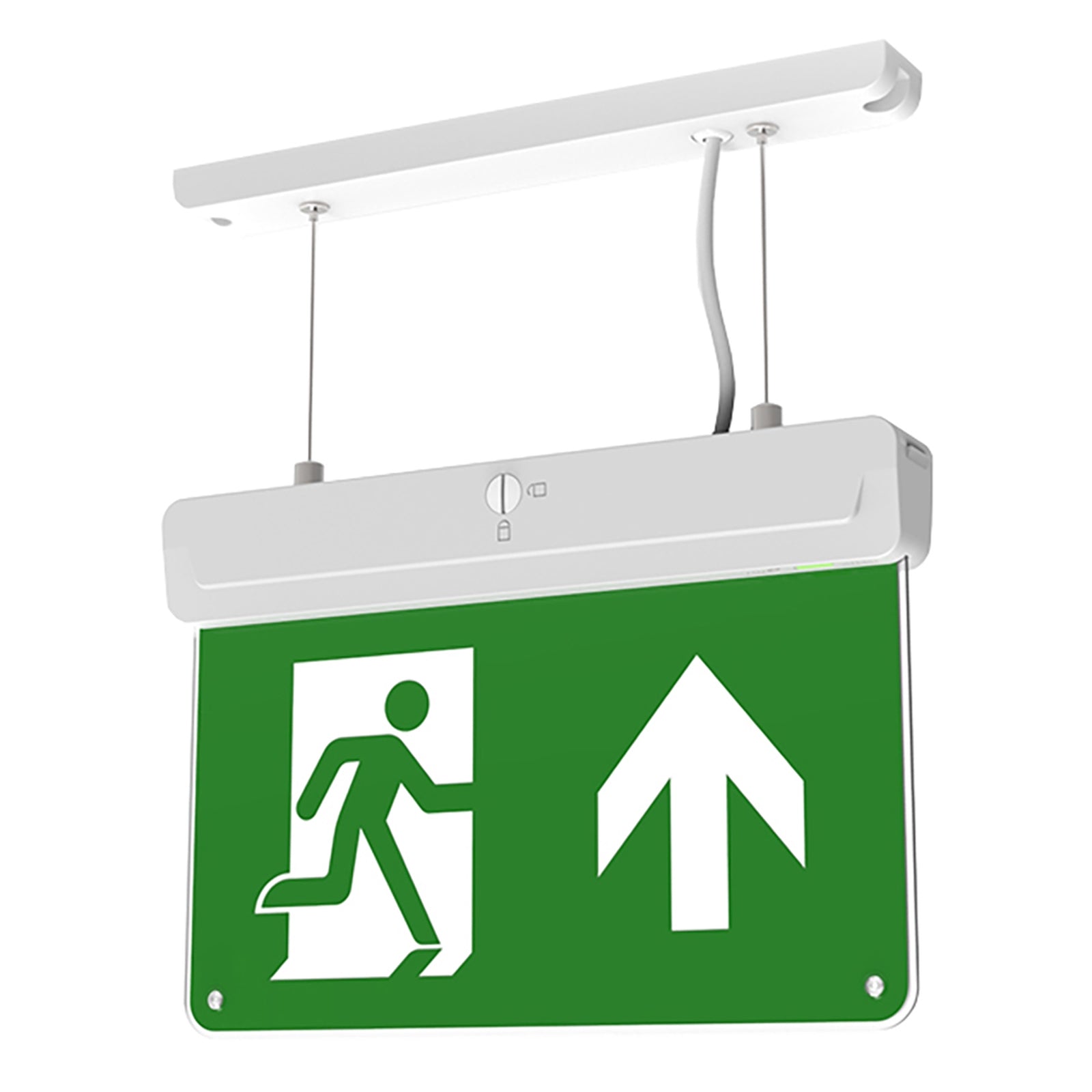 CQR Emergency Suspended Kit White for Blade Exit Sign