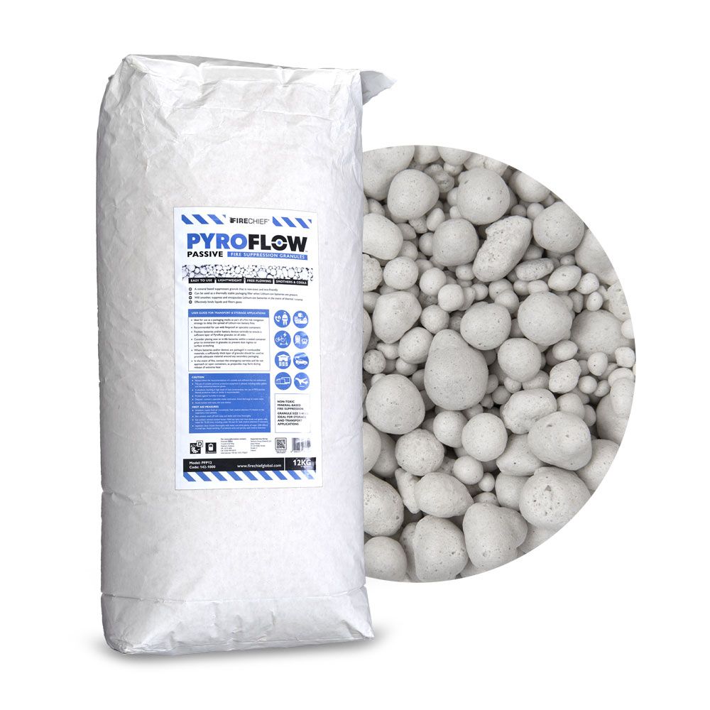 Firechief PyroFlow Passive Fire Suppression Granules - 12kg paper bag (PFP12)