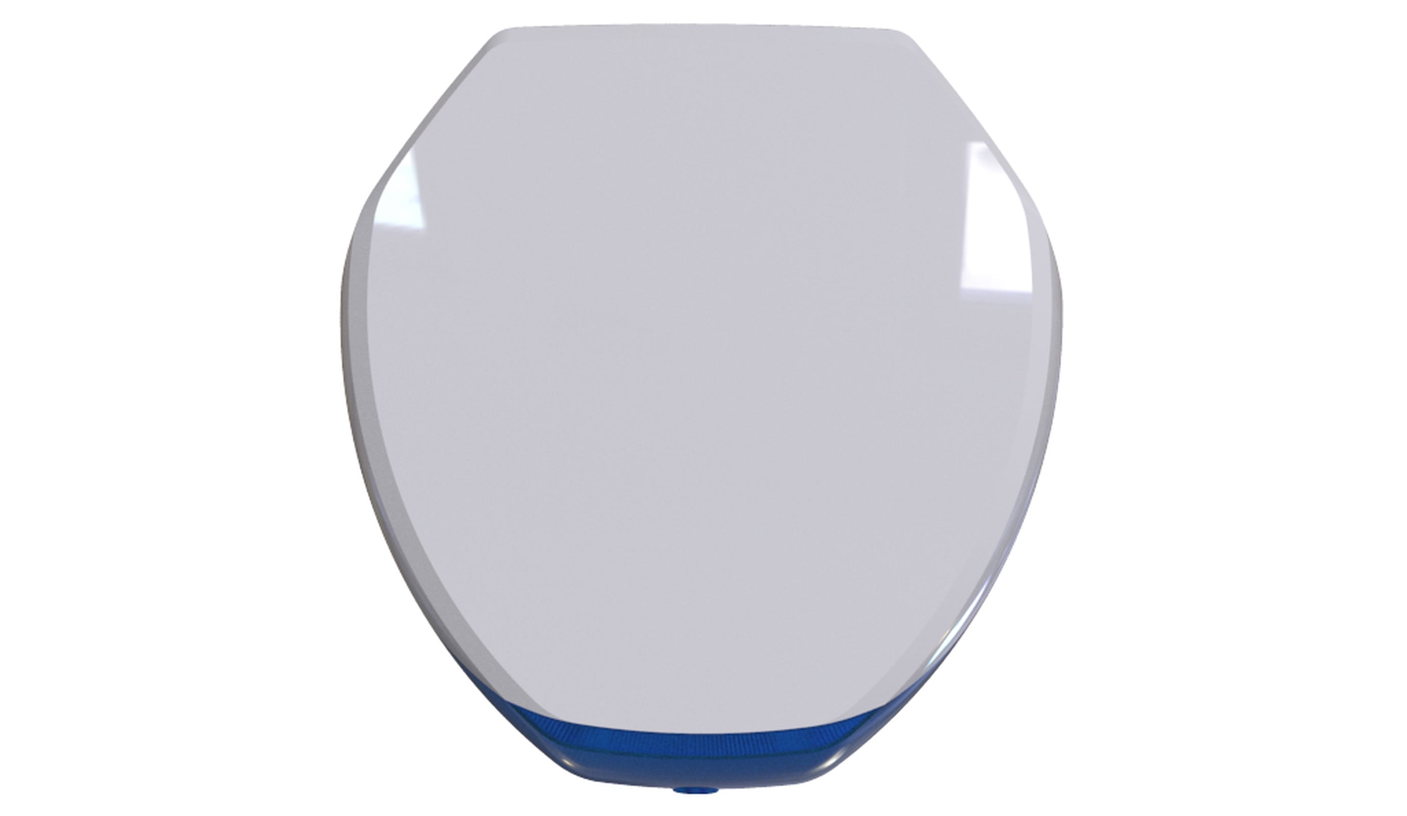 Senza S Cover White with Blue Lens