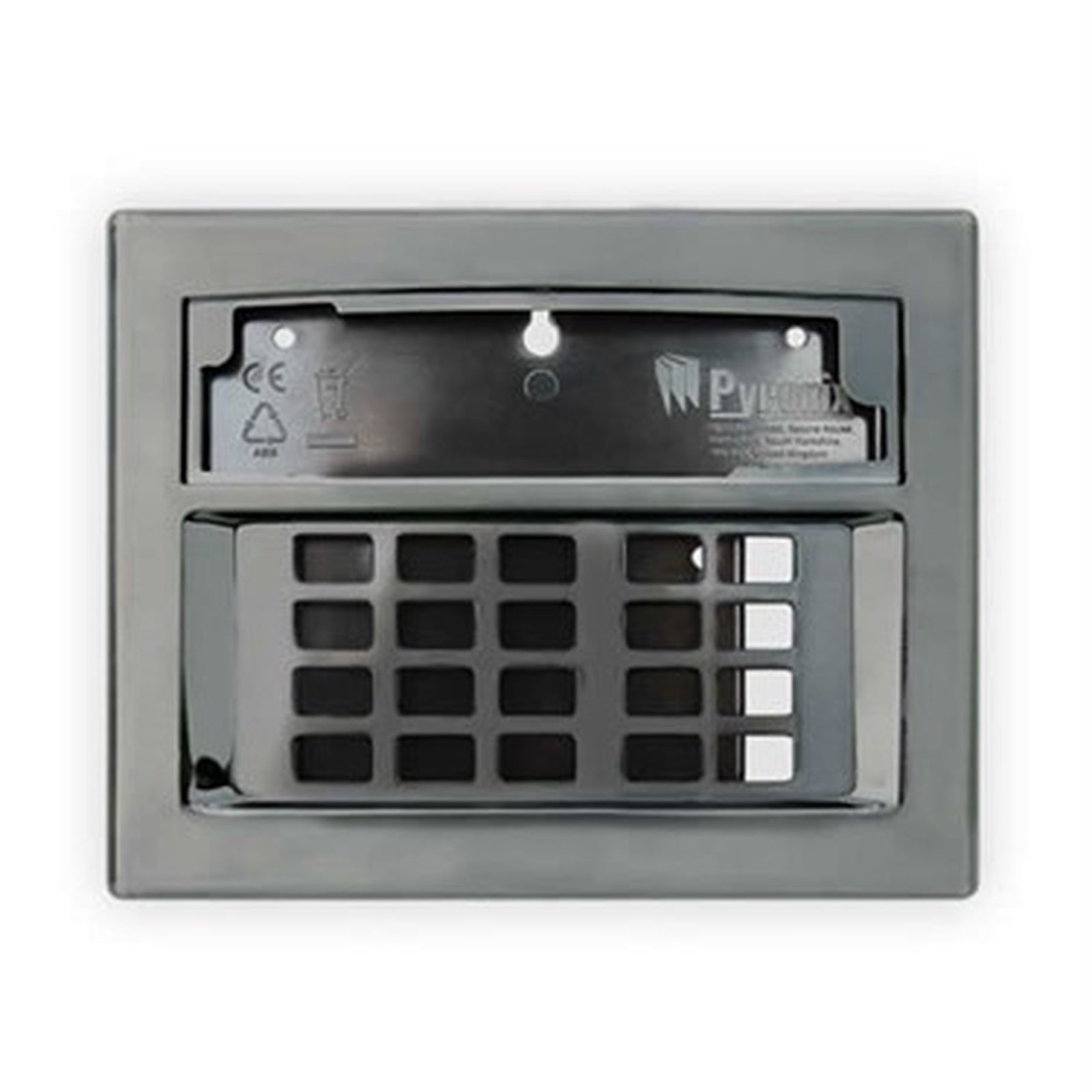 Pyronix Keypad Case Brushed Chrome for EURO-LCDPZ/SCHROME
