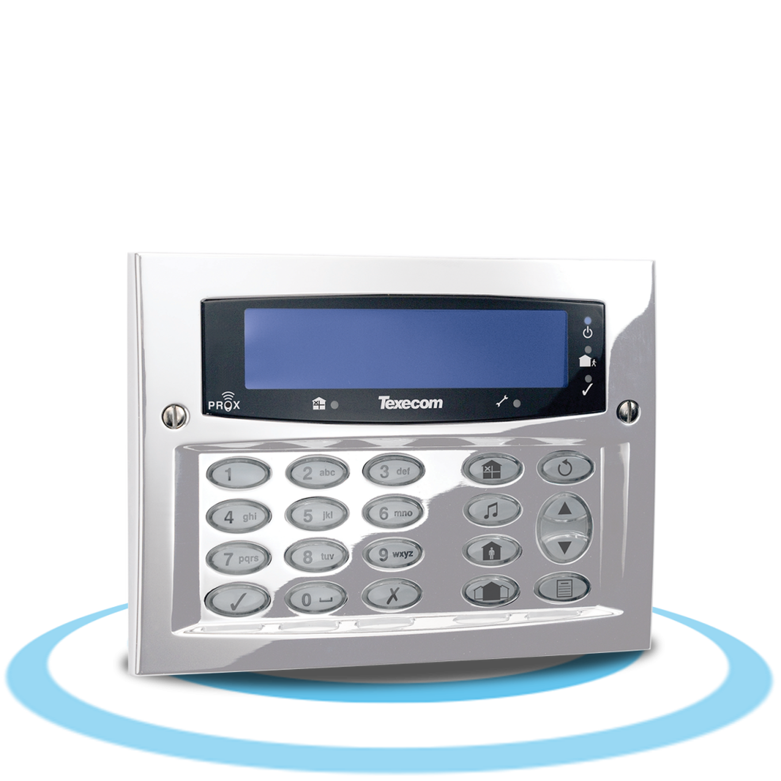Texecom Premier Elite FMK Flush Mount Keypad Diamond White