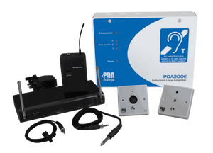200m2 Place of Worship Hearing Loop Kit (lavalier mic. version)