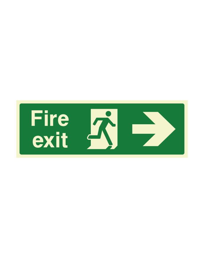 CheckFire 211P Fire Exit RIGHT 450x150 Photolum.