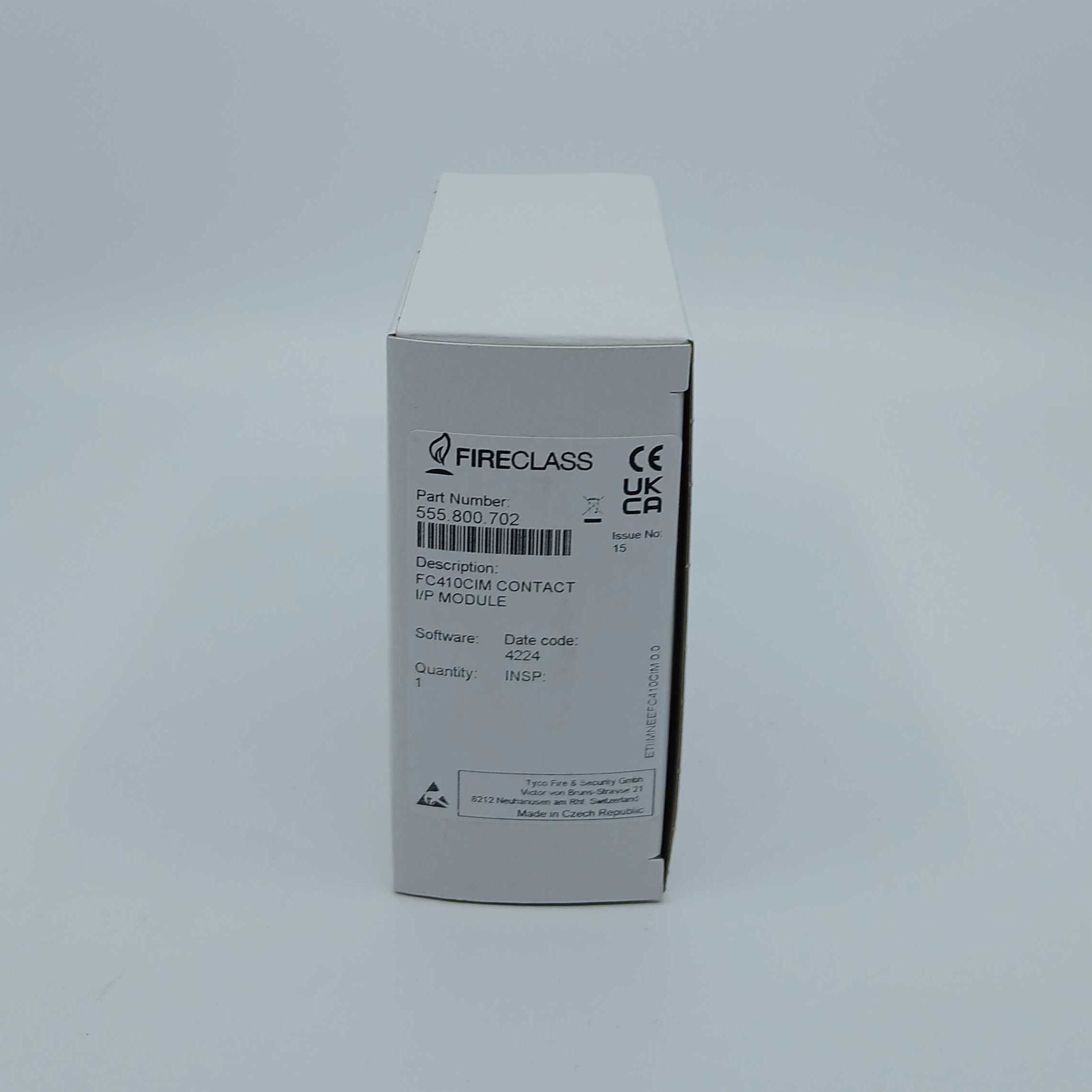 FireClass 555.800.702 FC410CIM Contact Input Module - JEM Systems UK