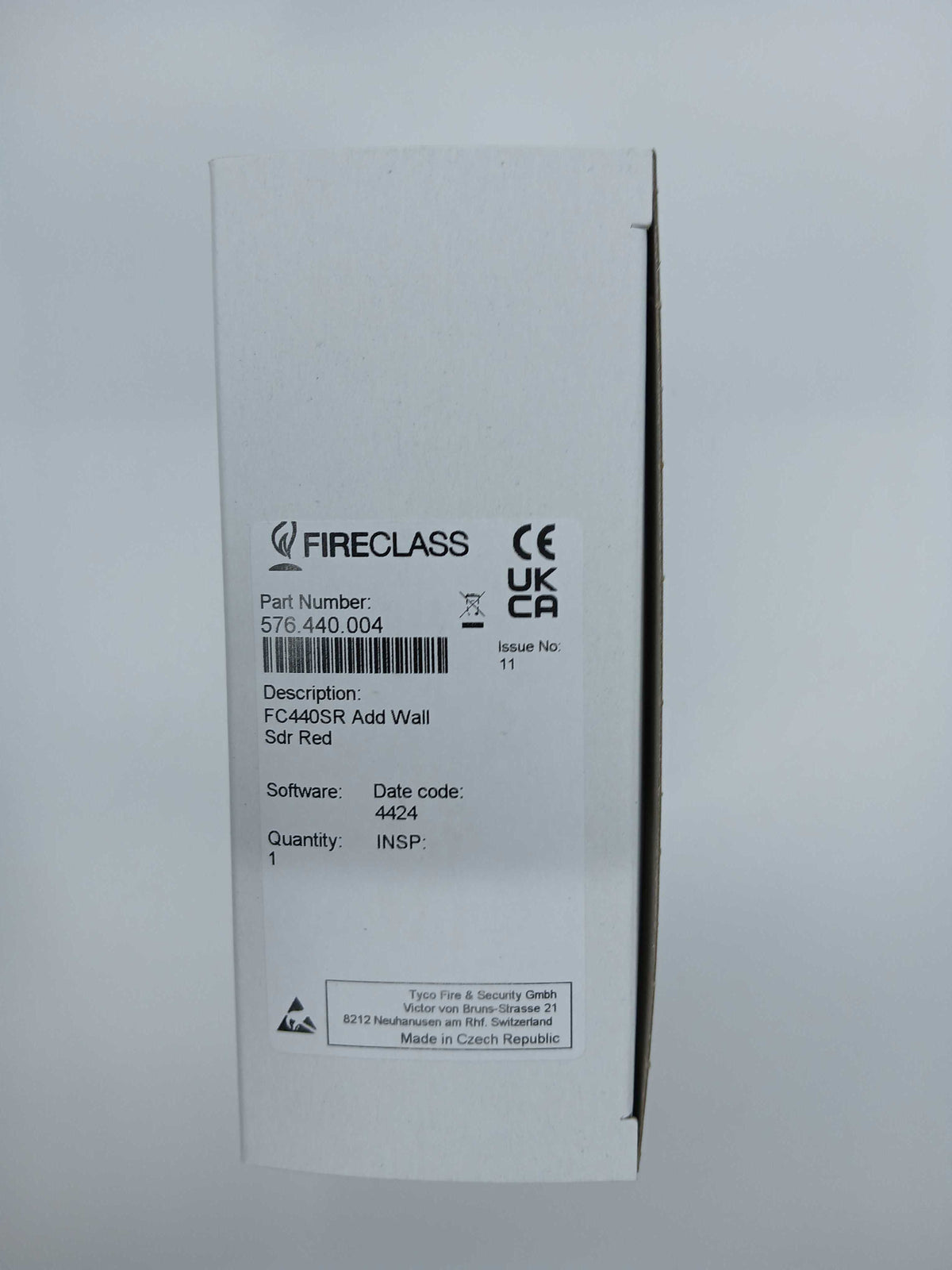 FireClass 576.440.004 FC440SR Addressable Wall Sounder Red - JEM Systems UK