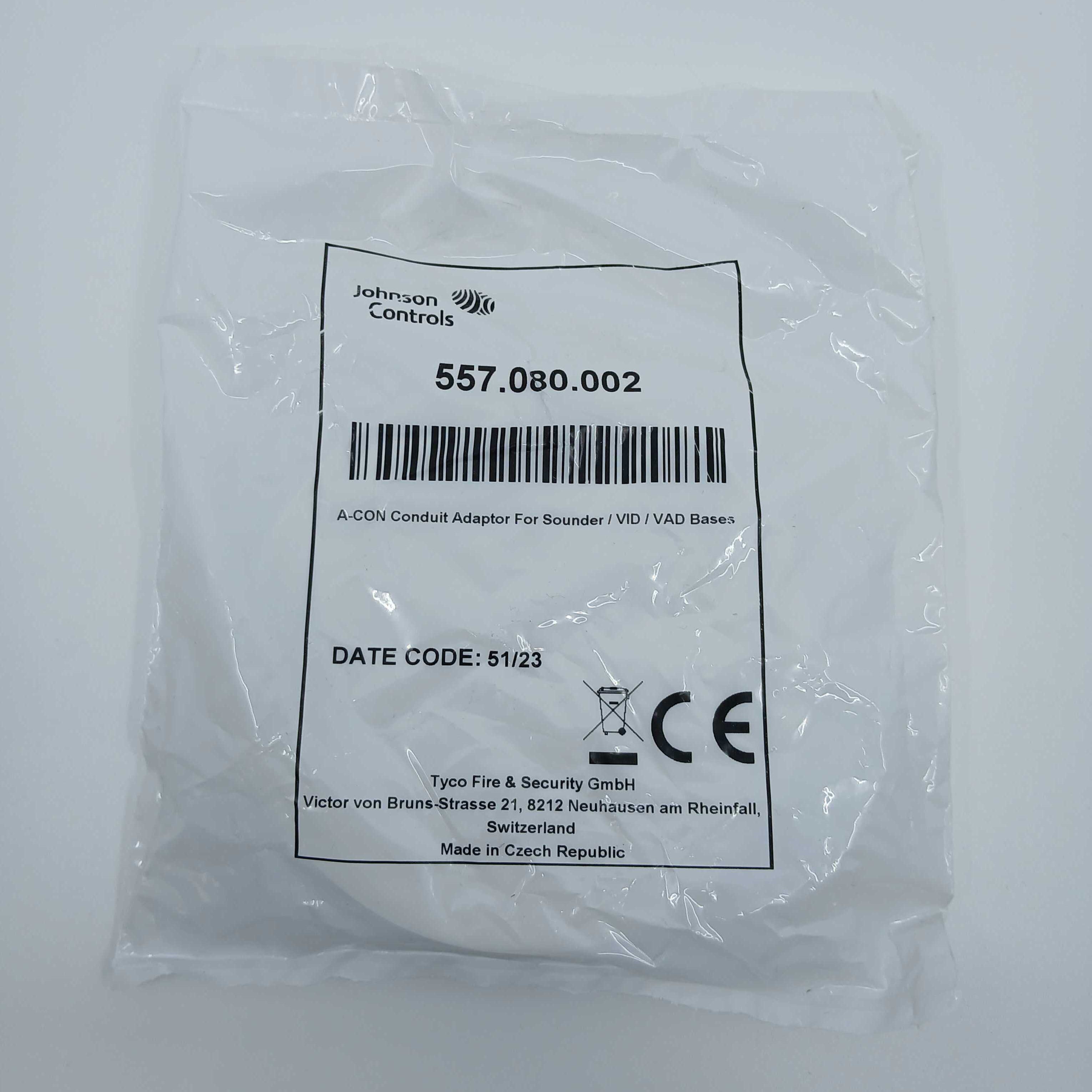 FireClass 557.080.002 Conduit Adapt SounderAV Base - JEM Systems UK