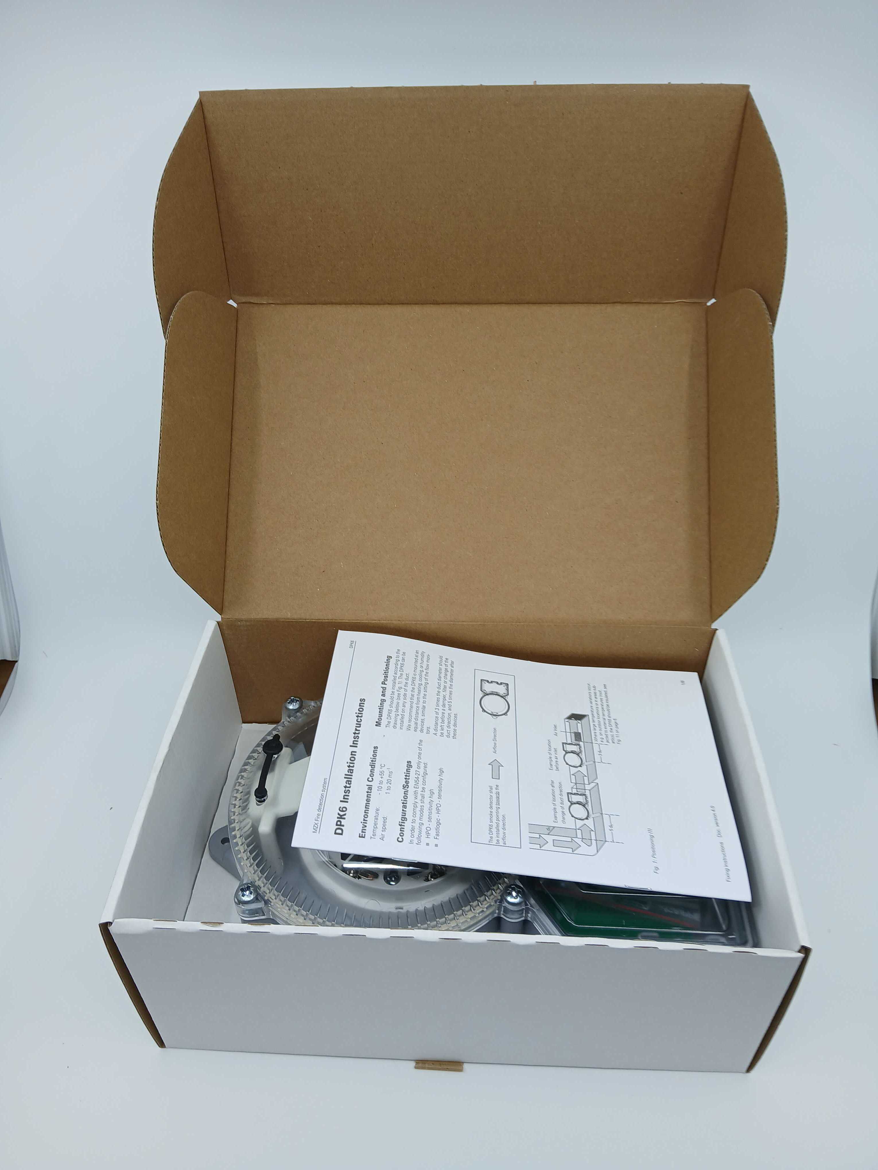 FireClass 517.025.056 DPK6 Duct Probe with 4B-C 4” Continuity Base - JEM Systems UK