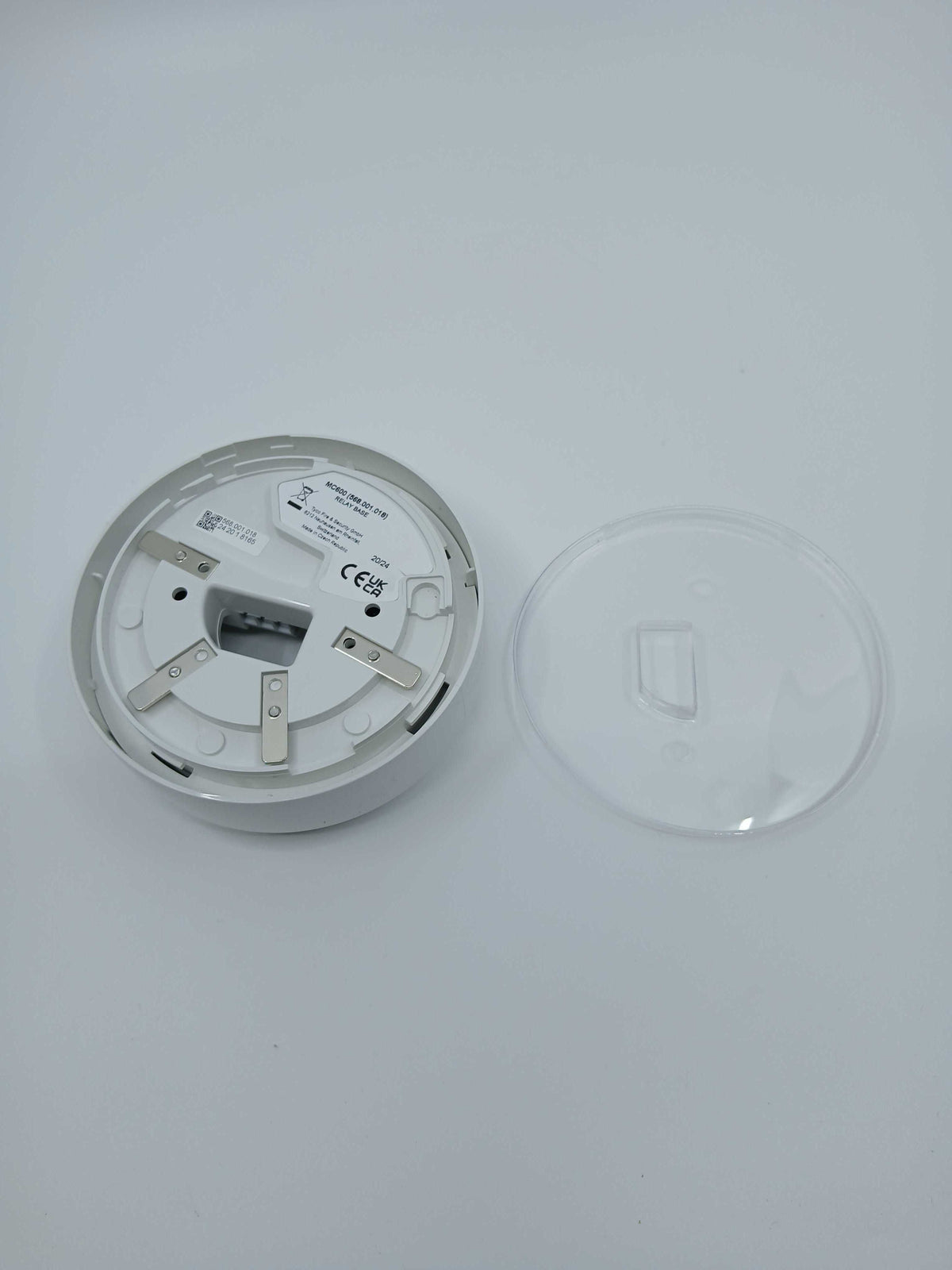 FireClass 568.001.018 MC600 Conventional Relay Base, White - JEM Systems UK
