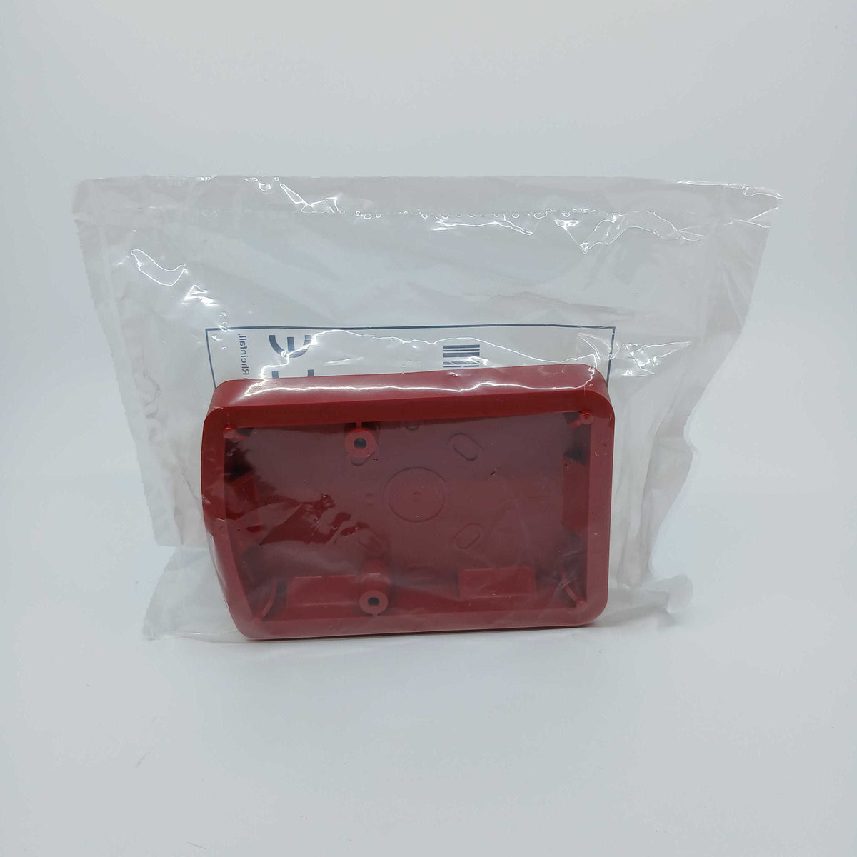 FireClass 557.080.007 Shallow Surface Back Box – Red - JEM Systems UK