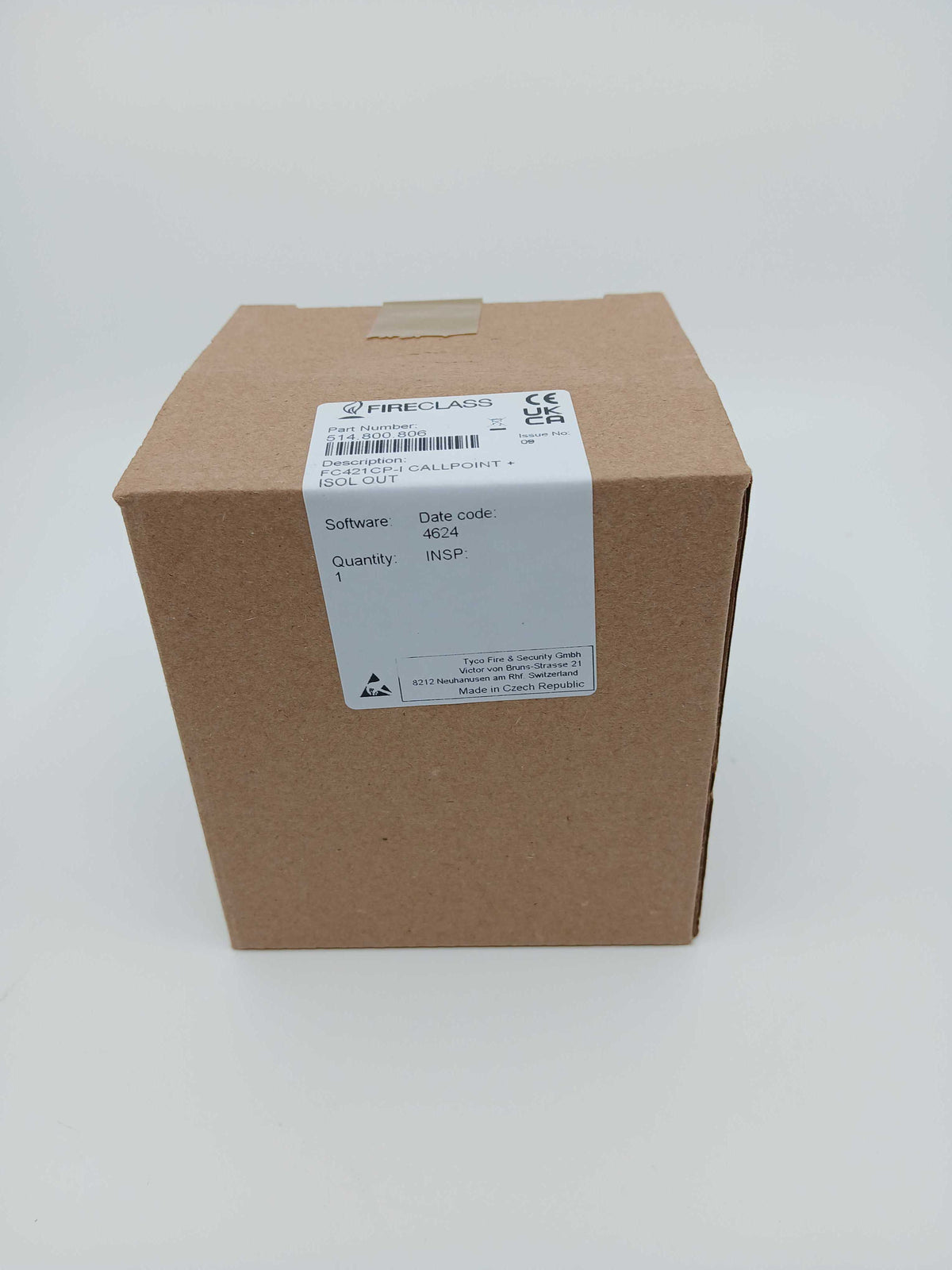 FireClass 514.800.806 FC421CP-I Outdoor Call Point with Isolator - JEM Systems UK