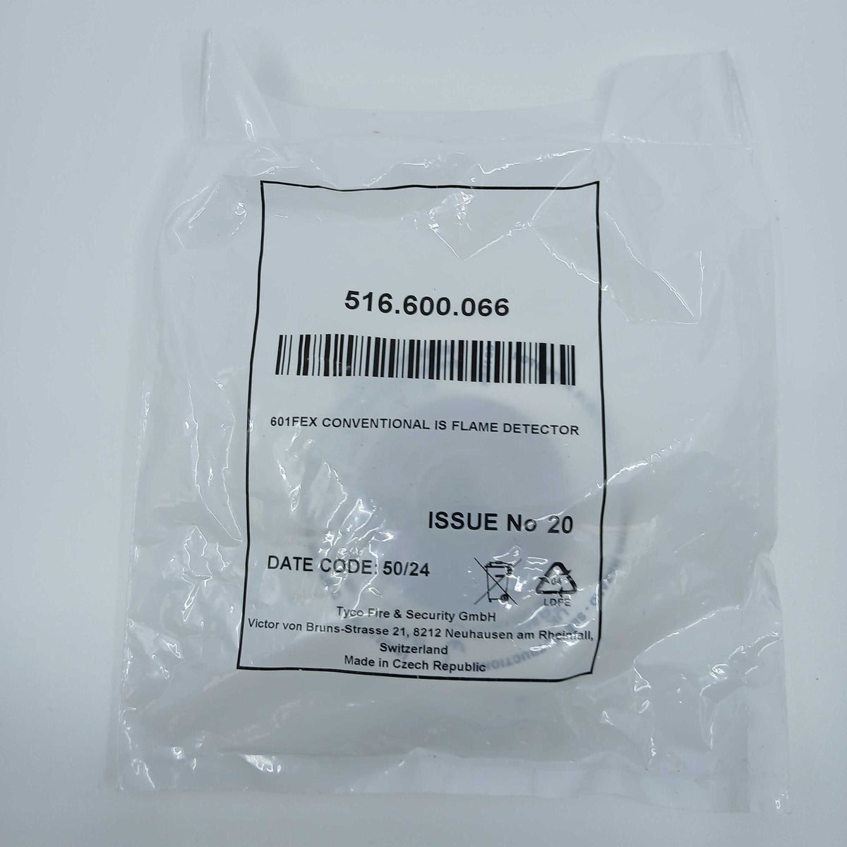 FireClass 516.600.066 Minerva MX 601FEx Infra-Red Flame Detector - JEM Systems UK