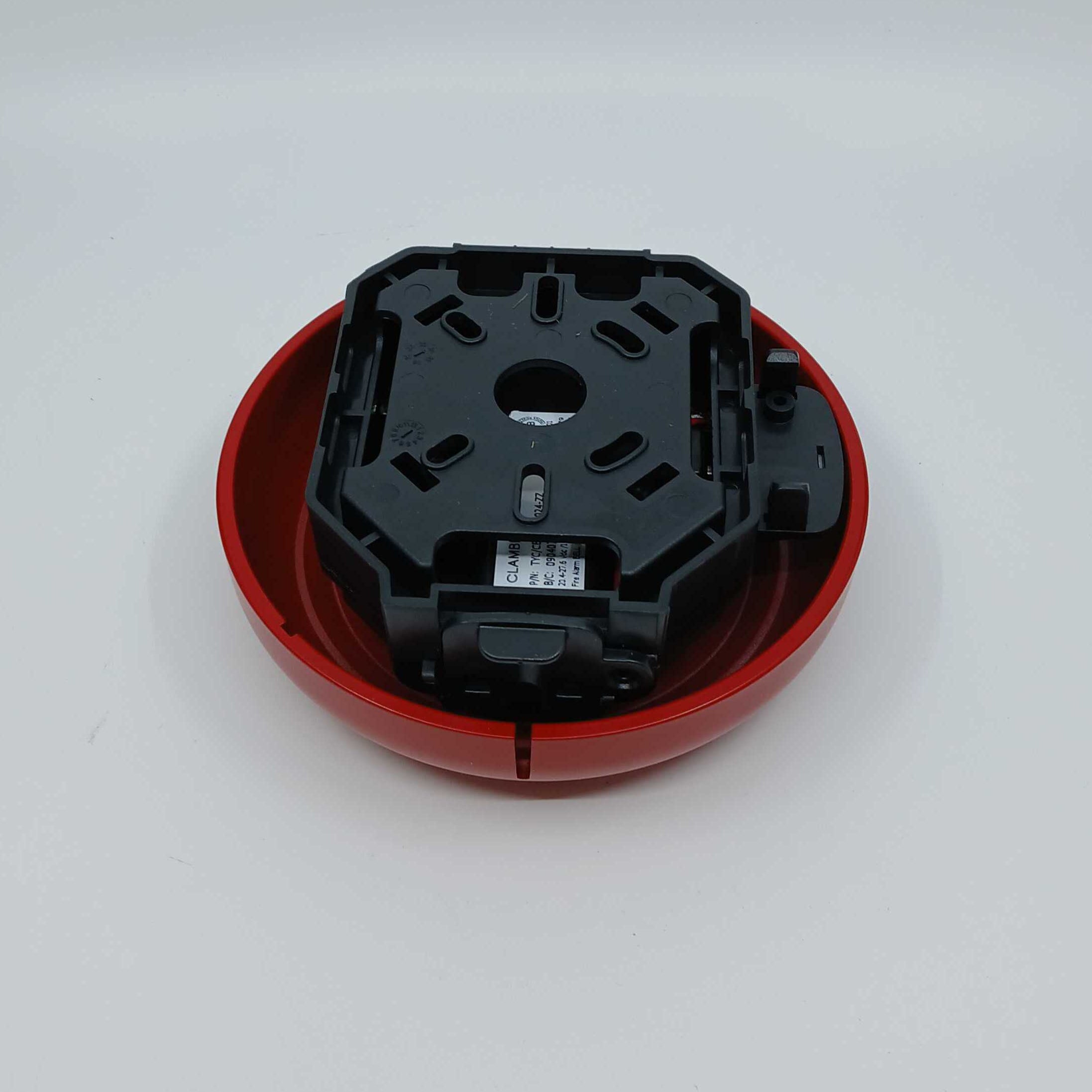 FireClass 576.501.080 ClamBell 24 V 6" Fire Alarm Bell Red - JEM Systems UK