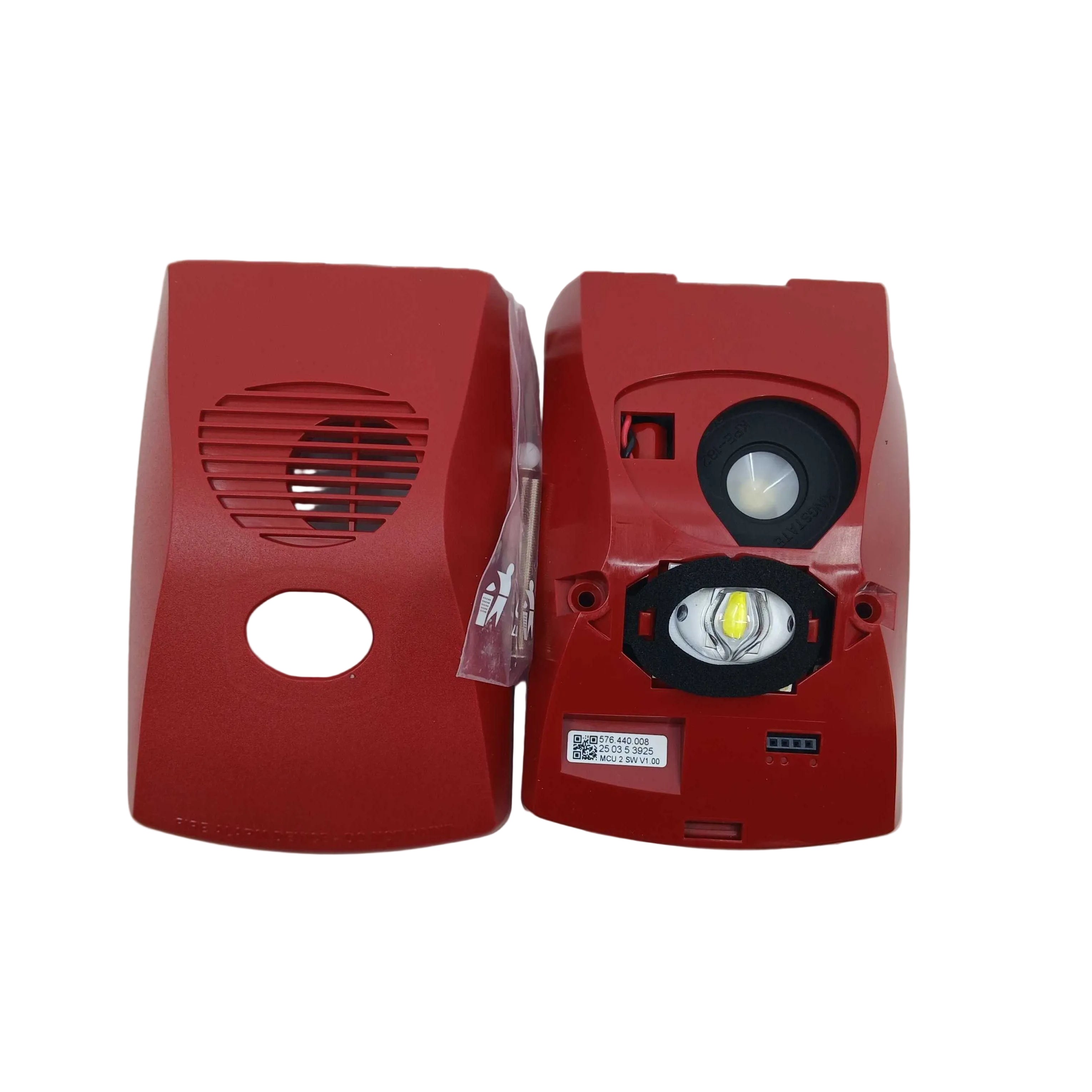 FireClass 576.440.008 FC440AVR Addressable Red Wall Sounder VAD - JEM Systems UK