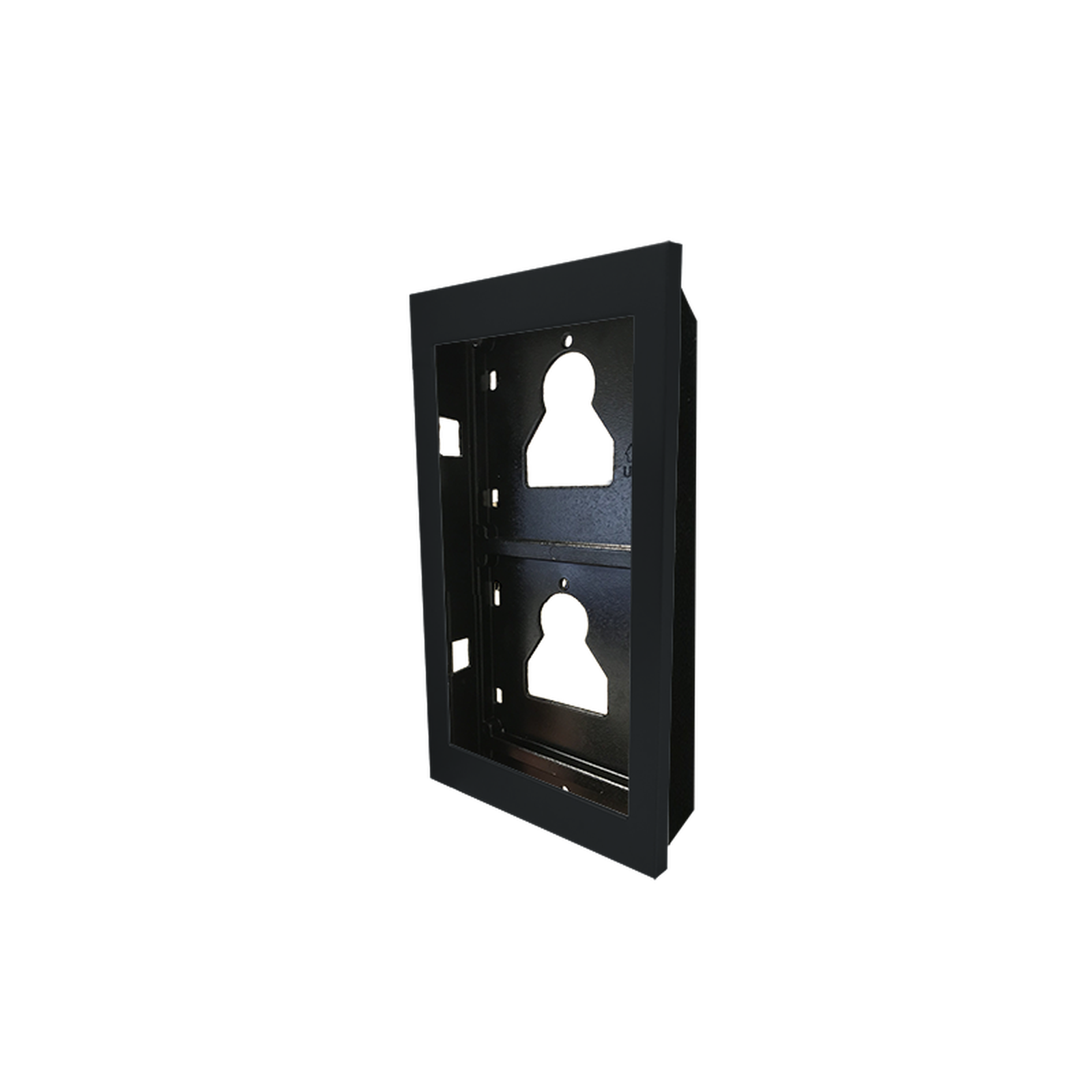 Comelit Ultra Flush Mount Frame for 2 Modules Black