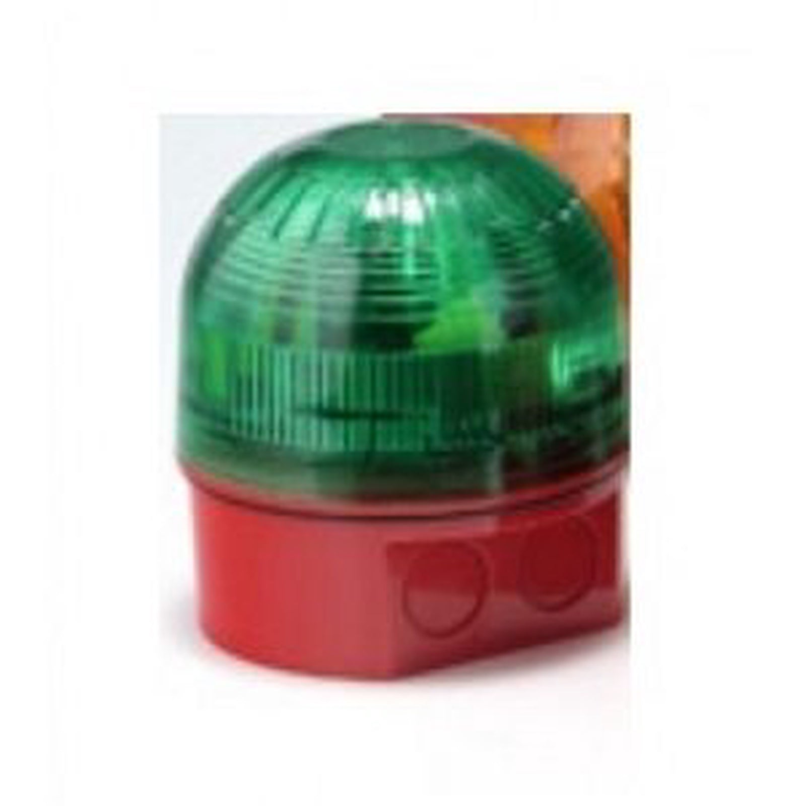 C-TEC Moflash Intrinsically Safe Sounder Beacon Red Body Green Lens