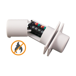 CQR Flush Contact Multi Resistor Flame Retardant White Grade 3