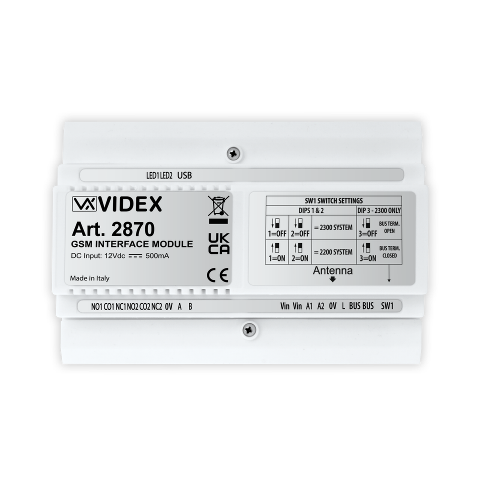 Videx Audio 4G/3G/2G Interface Module for VX2200 & VX2300