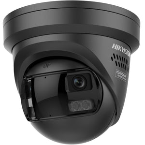 Hikvision DS-2CD2387G3P-LIS2UY/SL(180)B 8MP Panoramic ColorVu Fixed Turret Network Camera Black