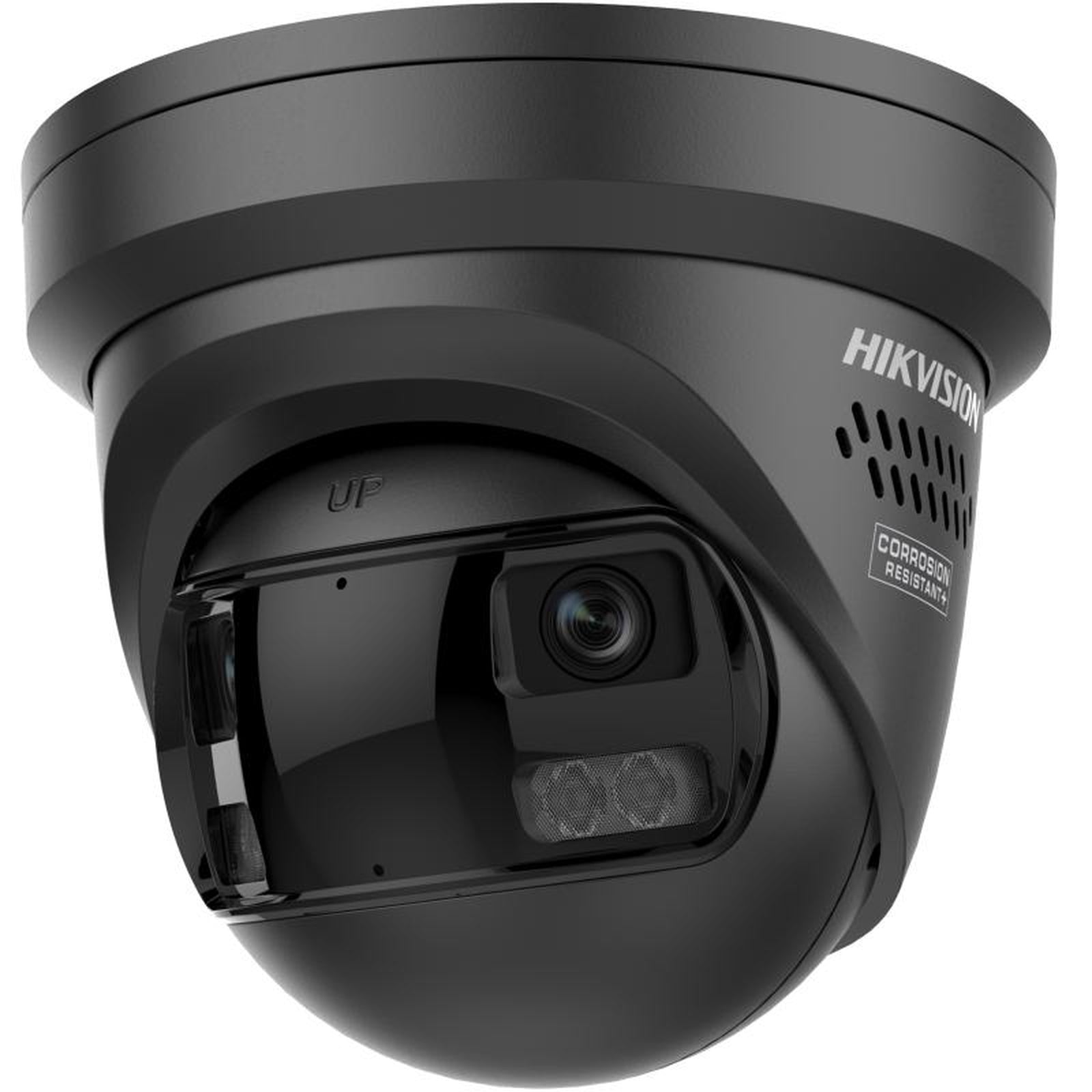 Hikvision 8MP Panoramic ColorVu Fixed Turret Network Camera Black