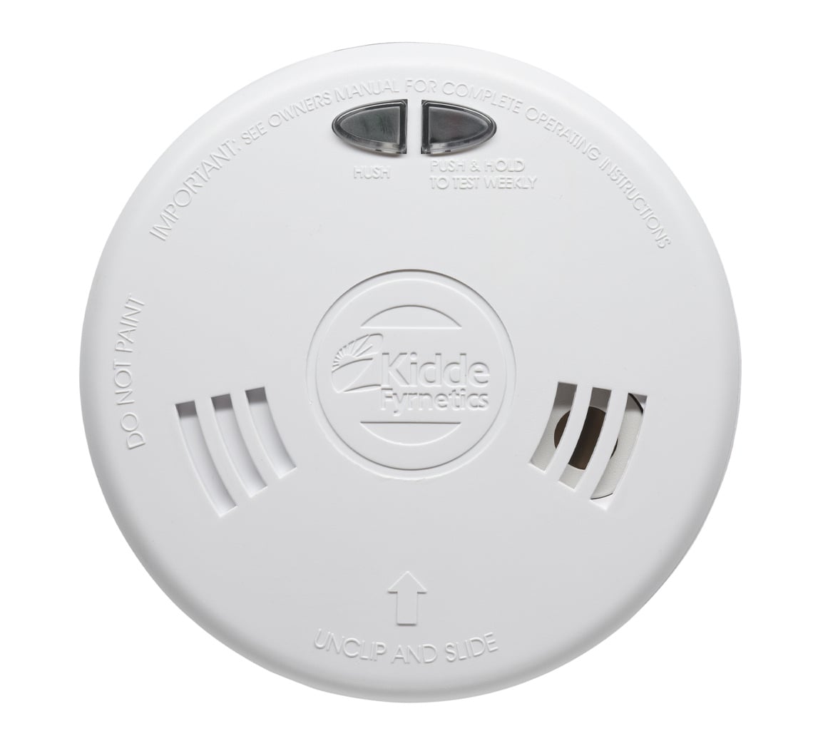 Kidde Slick 2SFW Mains Powered Optical Smoke Alarm with 9v Back-Up Battery - JEM Systems UK