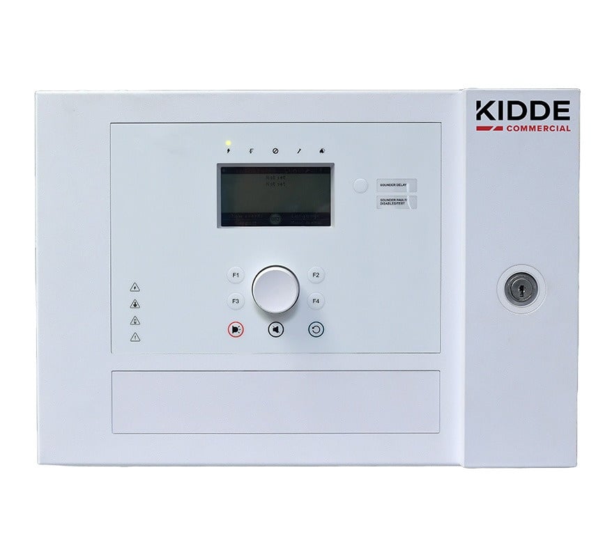 Kidde 2X-A 1 Loop Addressable Fire Panel (Small Cabinet) (2X-AF1-S-99) - JEM Systems UK