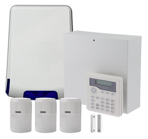 Eaton i-on10 Wired Intruder Alarm Kit including Keypad/3xPIR/DoorContact without Siren