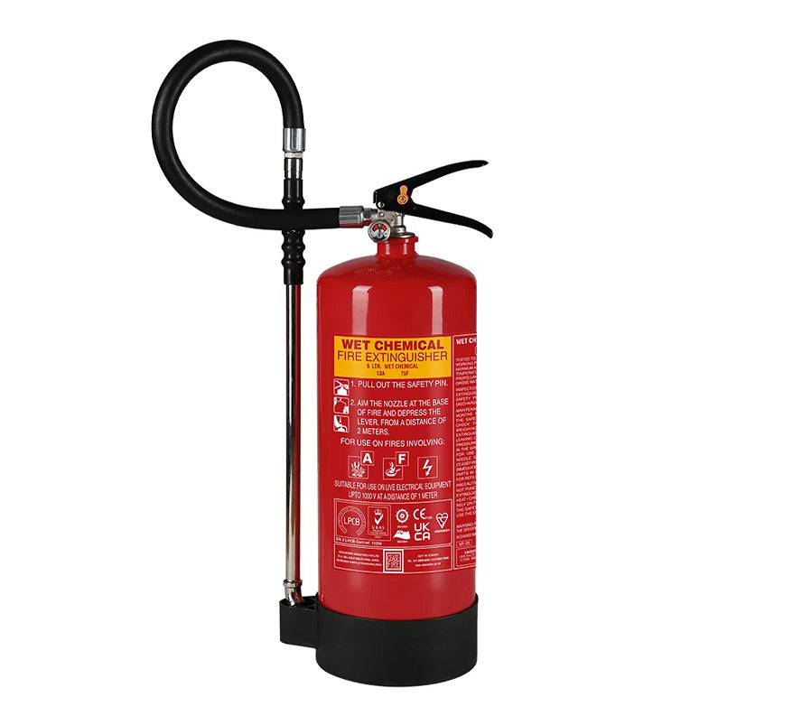 Ceasefire 6 Litre Wet Chemical Fire Extinguisher (CF-000719A) - JEM Systems UK