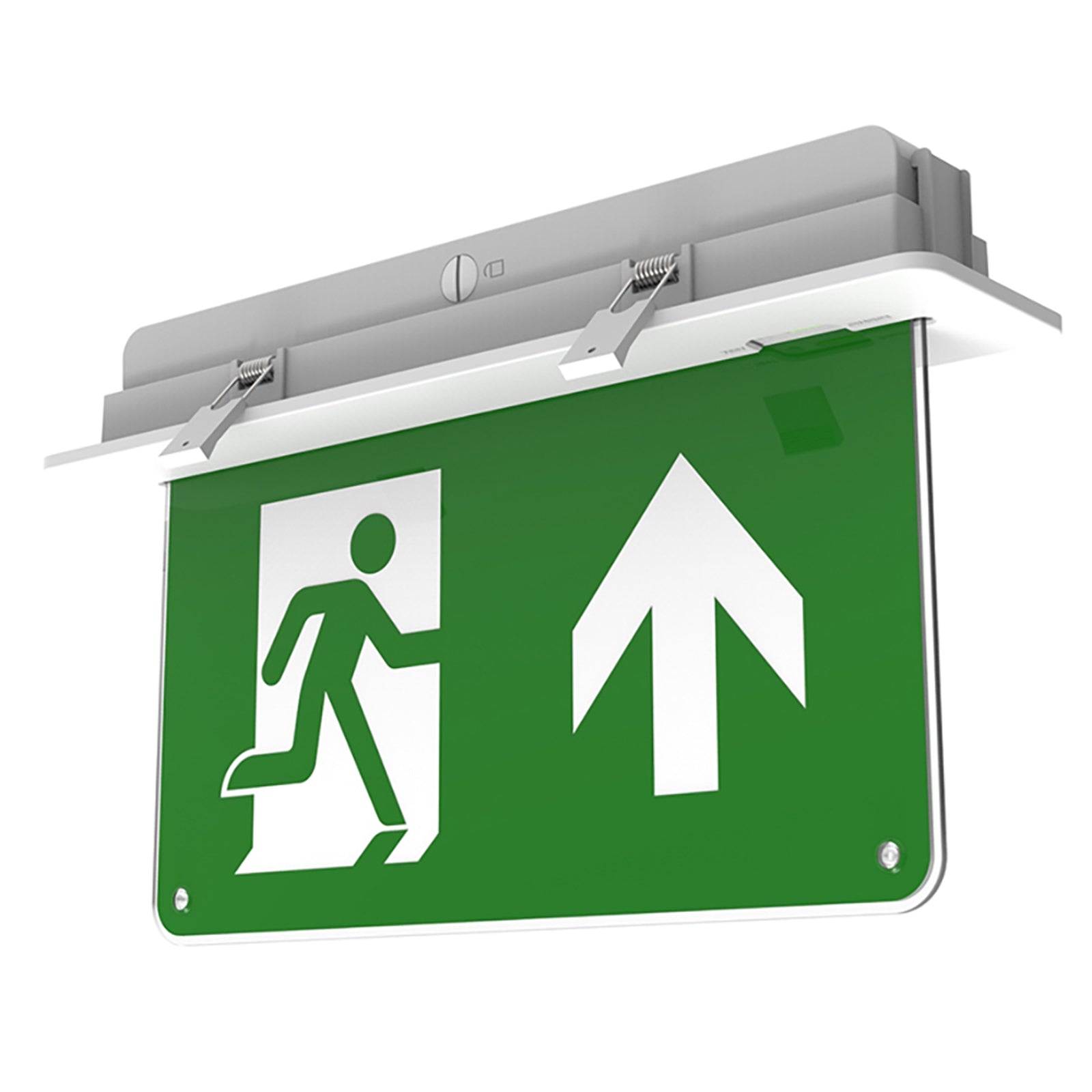 CQR Emergency Recessed Kit White for Blade Exit Sign