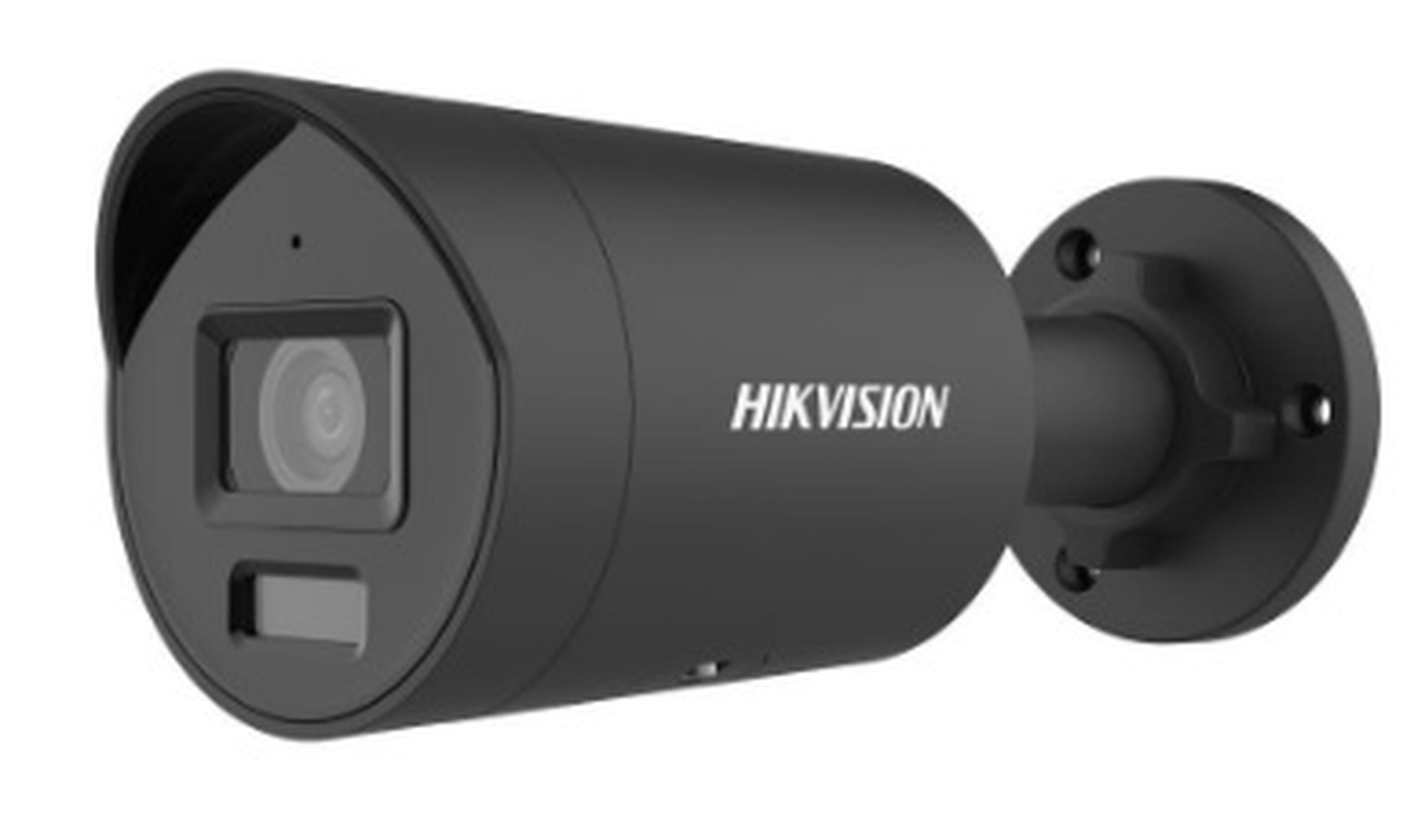 Hikvision 4MP Smart Hybrid Light with ColorVu Fixed Mini Bullet Network Camera Black